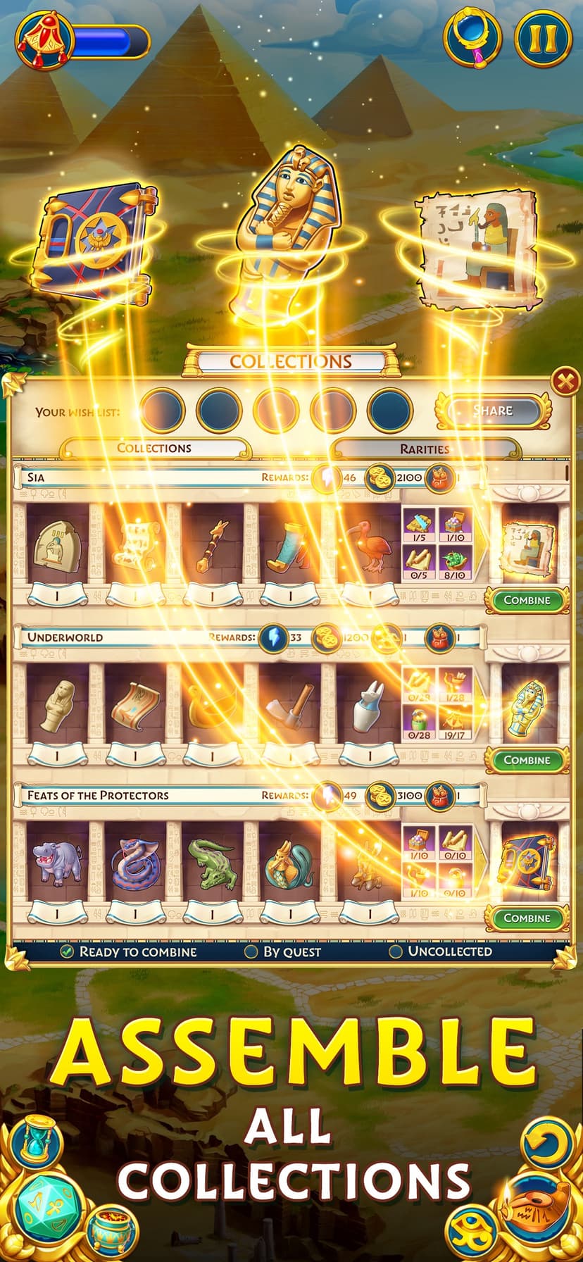 Pyramid of Mahjong: Tile Game screenshot 6 - screenshot