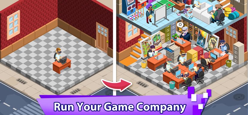 Video Game Tycoon: Idle Empire screenshot 1 - screenshot