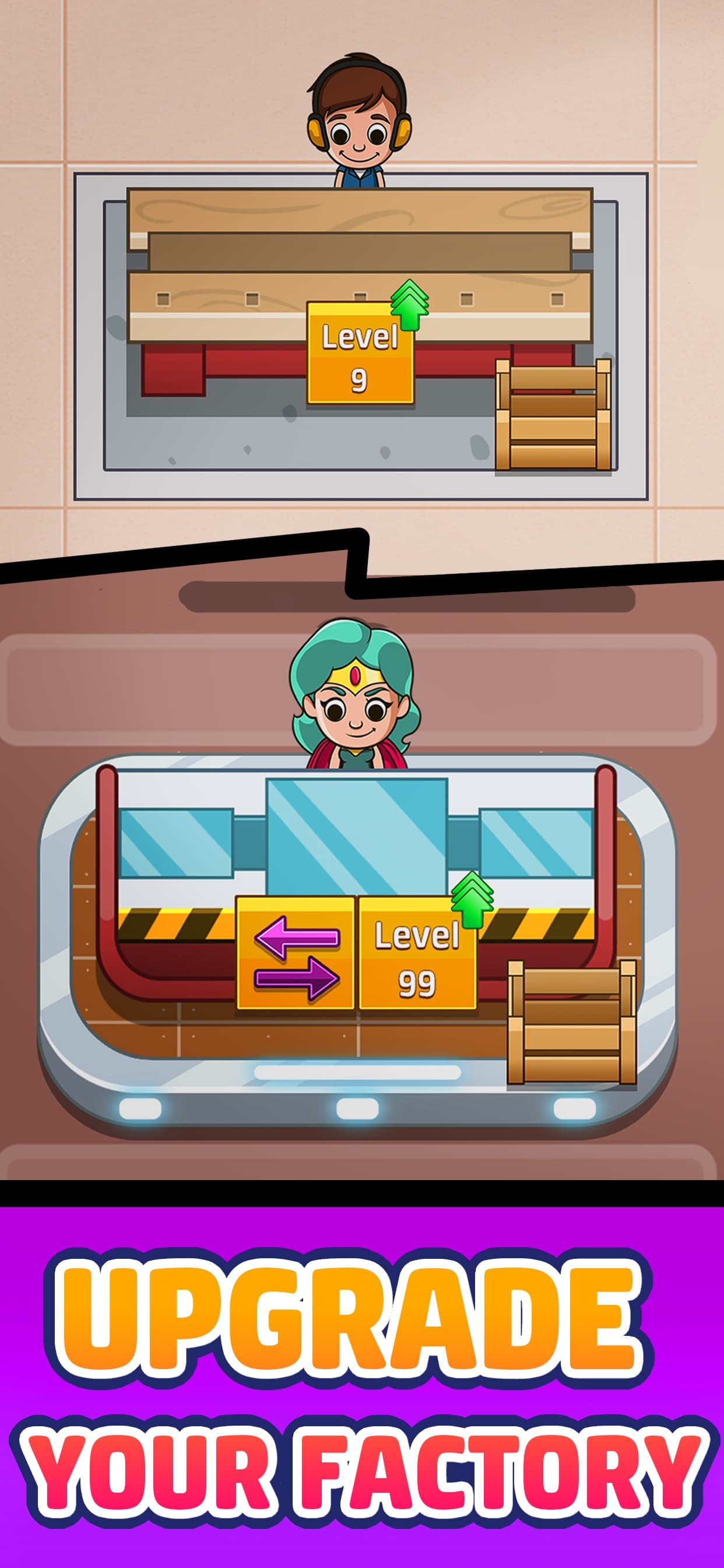 Idle Factory Tycoon: Business! screenshot 1 - screenshot
