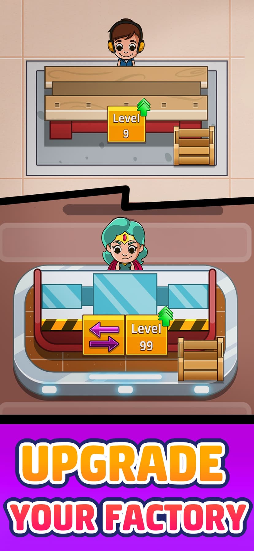 Idle Factory Tycoon: Business! screenshot 1 - screenshot