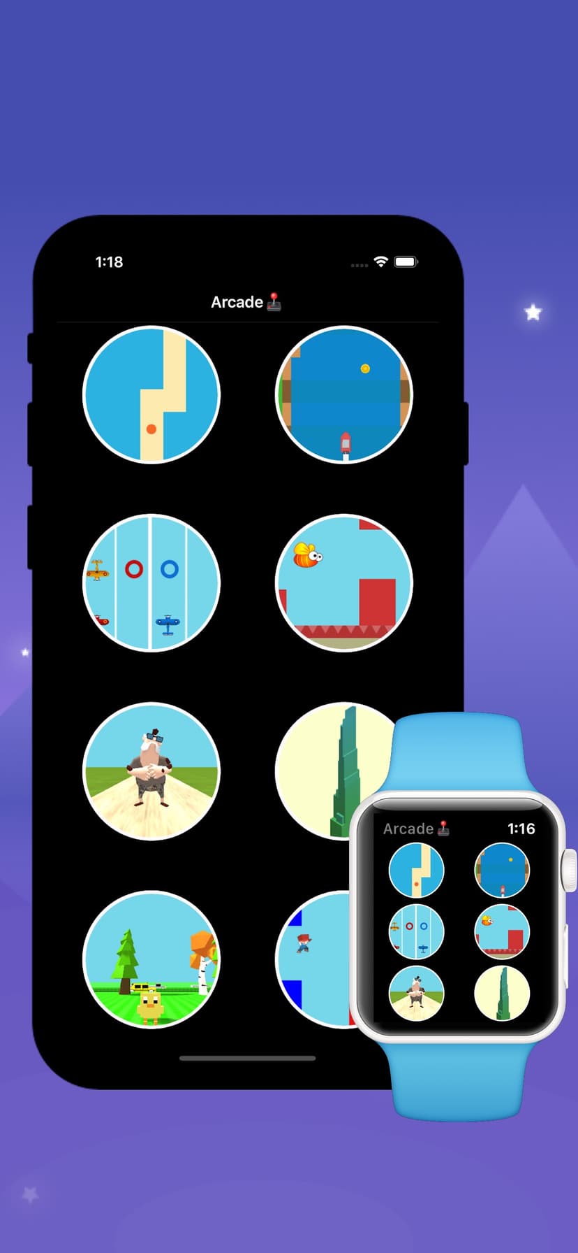 Arcade Watch Games screenshot 1 - screenshot