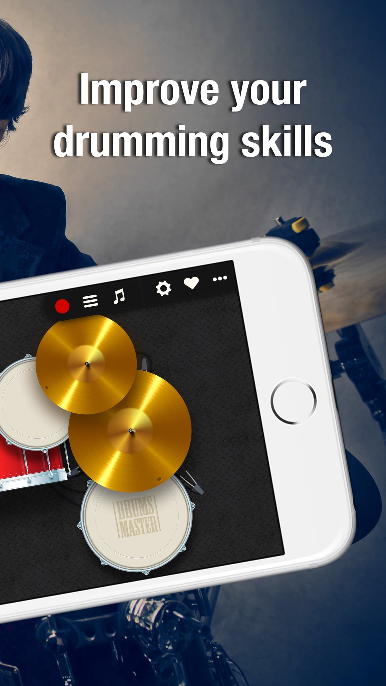 Drums Master: Real Drum Kit screenshot 2 - screenshot