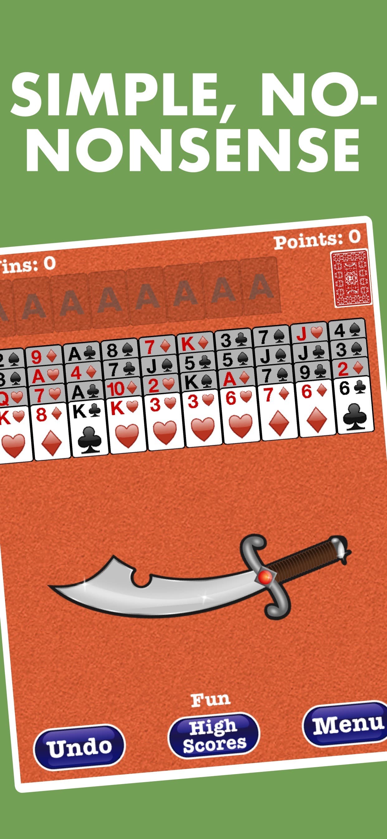 Forty Thieves Solitaire! screenshot 1 - screenshot