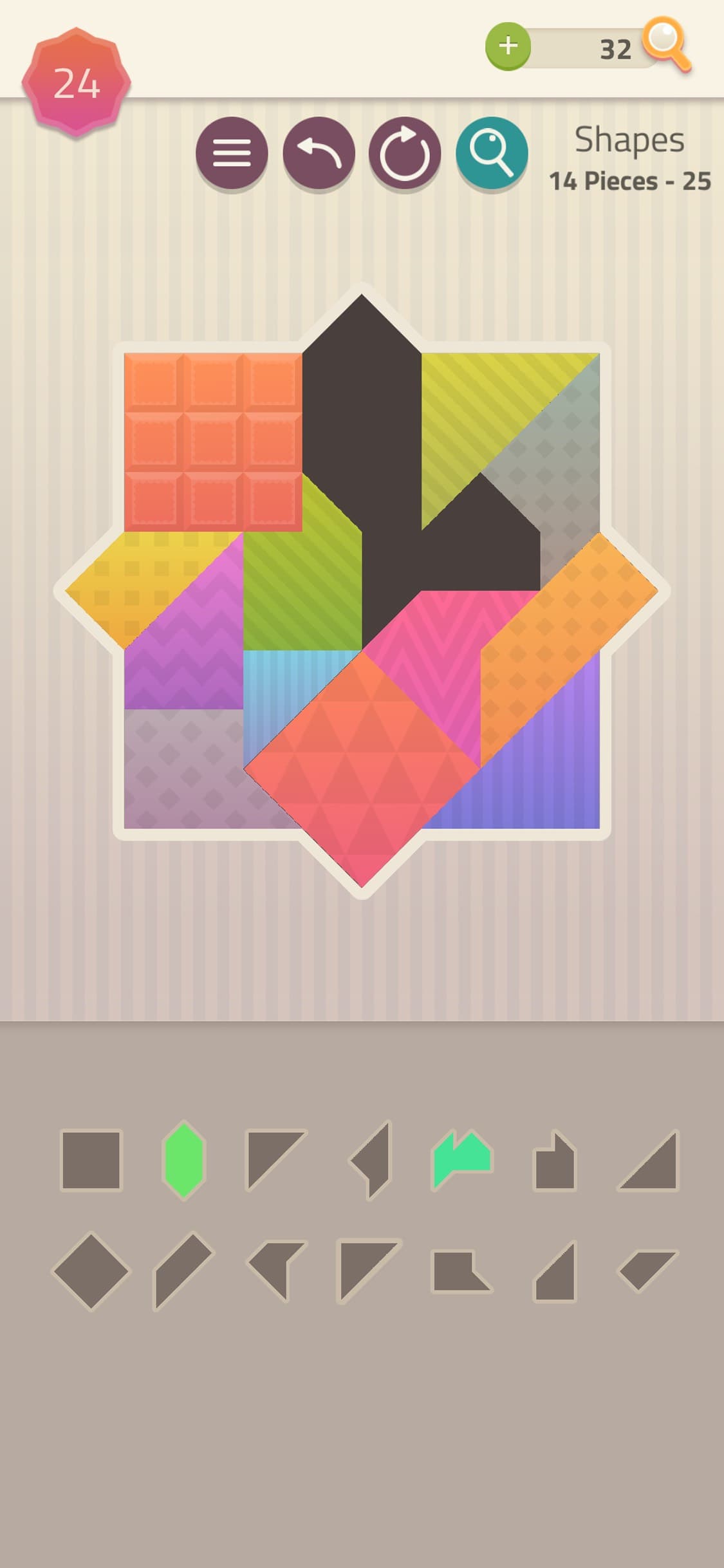 Polygrams - Tangram Puzzles screenshot 5 - screenshot