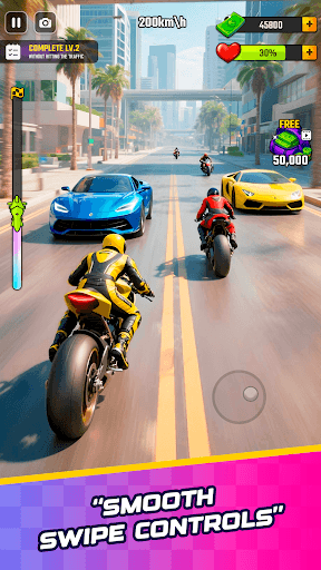 Rush Bike 3D: Bike Racing Game screenshot 2 - screenshot