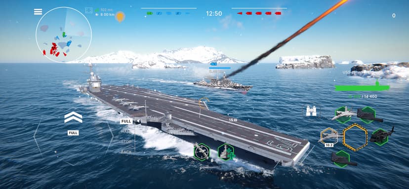 Warships Mobile: Naval Warfare screenshot 4 - screenshot