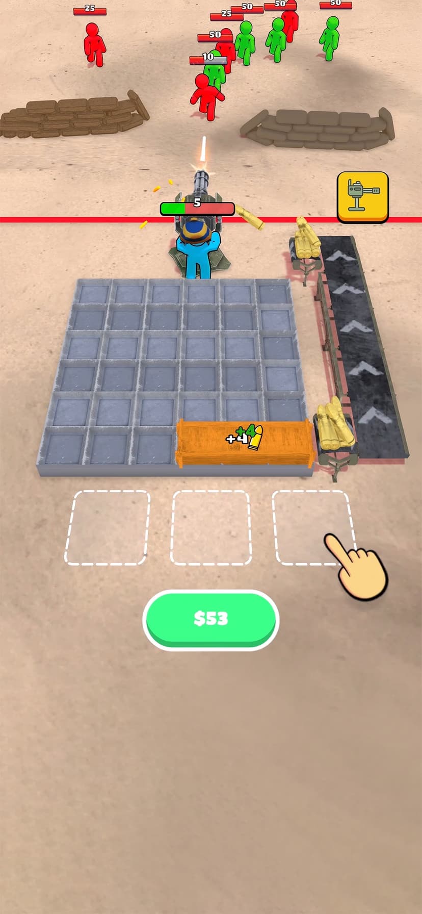 Ammo Fever: Tower Gun Defense screenshot 1 - screenshot