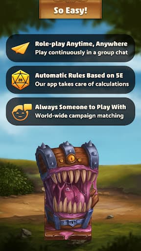 Dungeon Realms: Chat & Roll screenshot 4 - screenshot