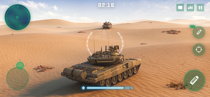 War Machines：Battle Tank Games screenshot 3 - screenshot