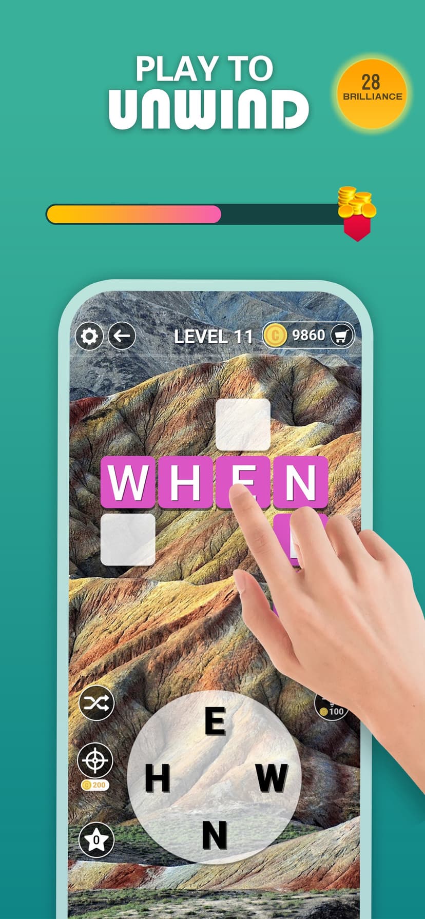 Word Scenery: Crossword puzzle screenshot 4 - screenshot