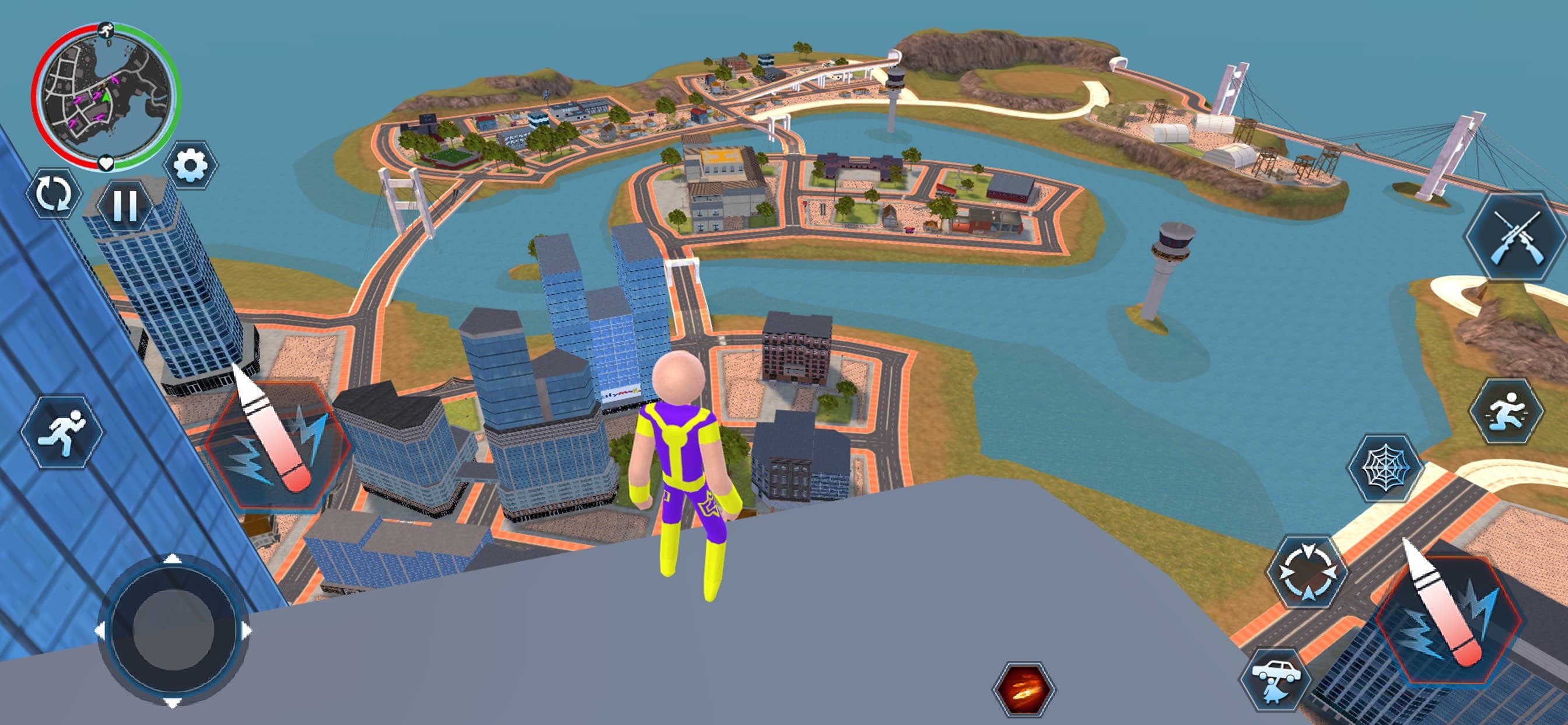 Spider Stickman: Grand Hero screenshot 5 - screenshot