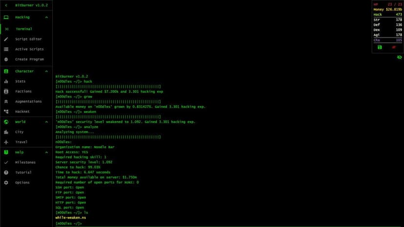 Null - screenshot
