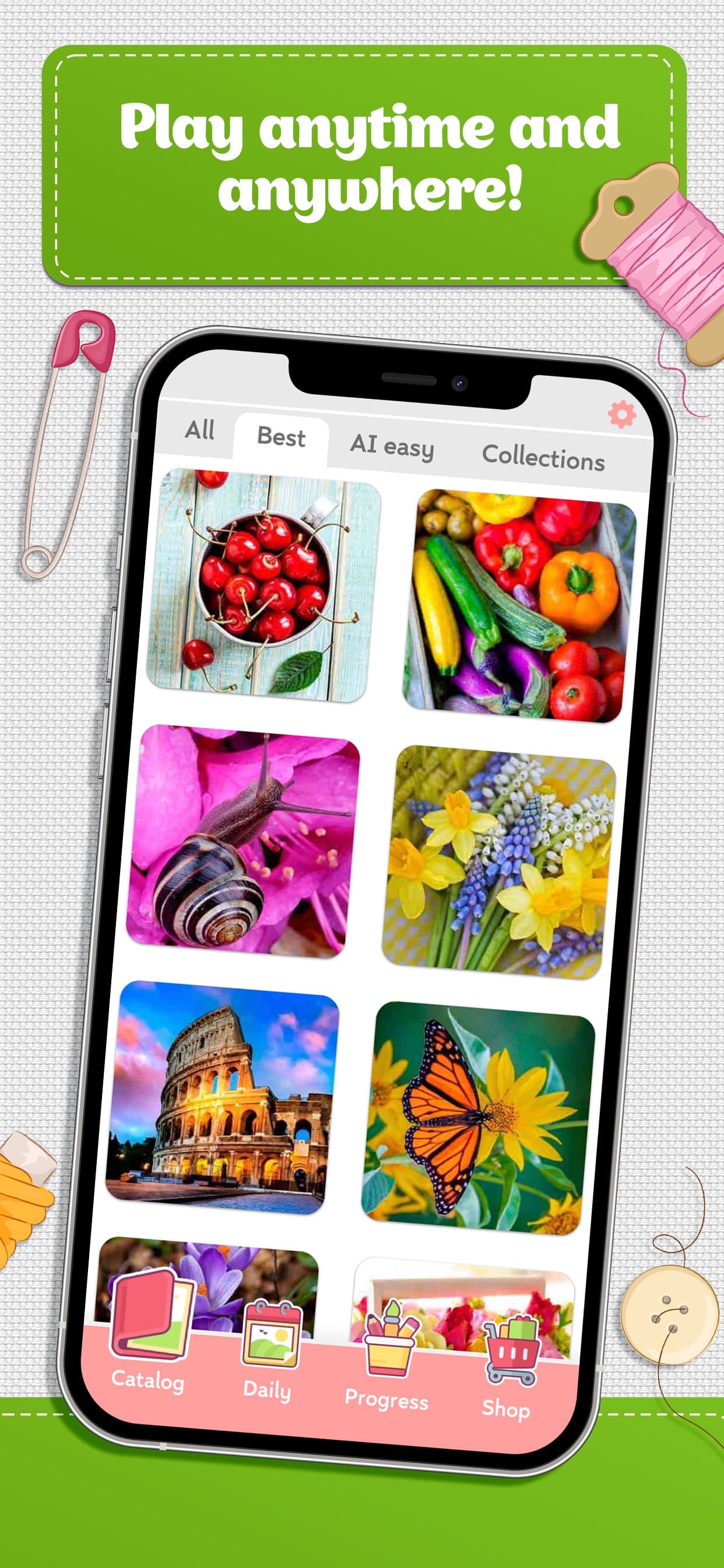 Cross Stitch Coloring Art screenshot 5 - screenshot