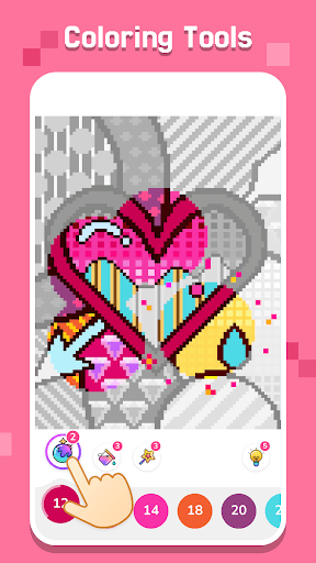 Pixel Coloring-Color by number screenshot 5 - screenshot