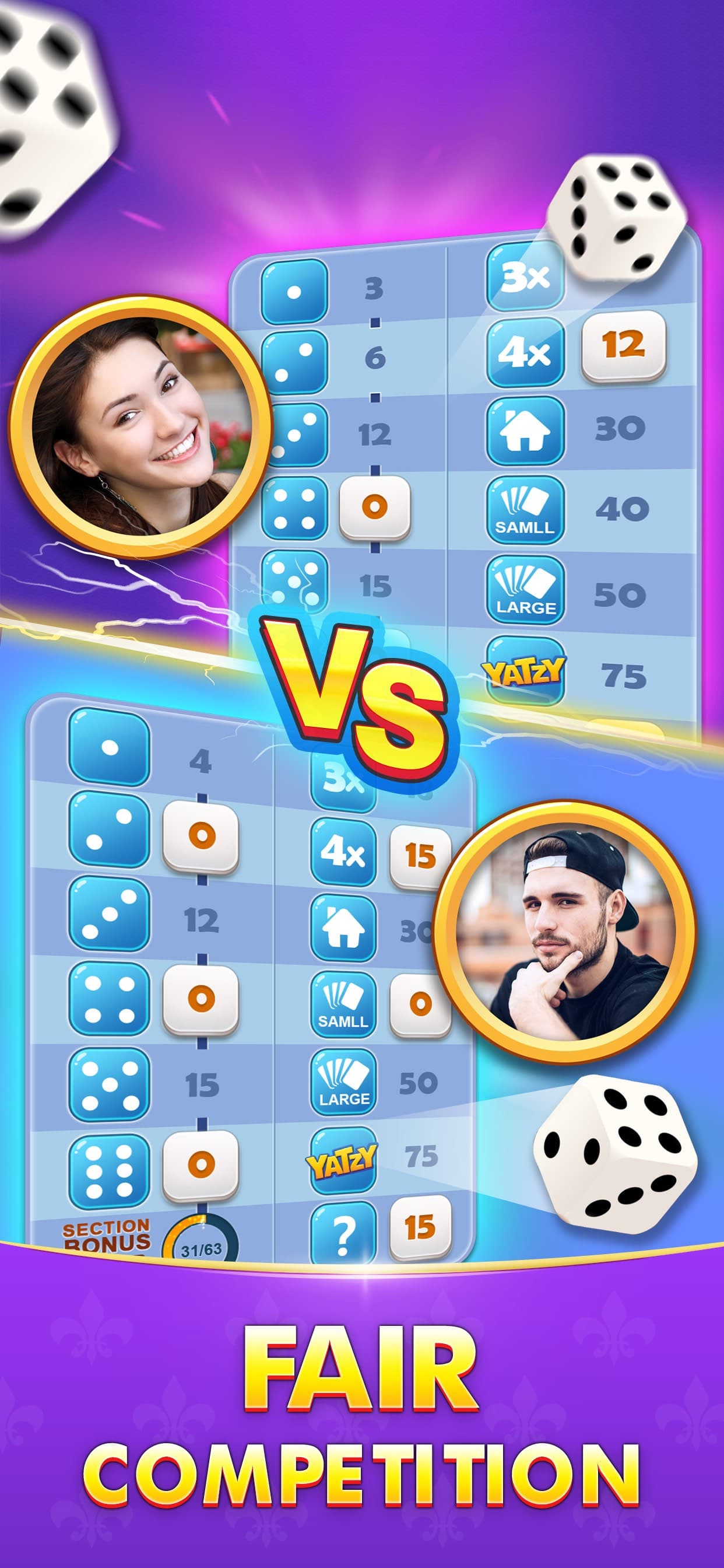 Yatzy Cash - Win Real Money screenshot 2 - screenshot