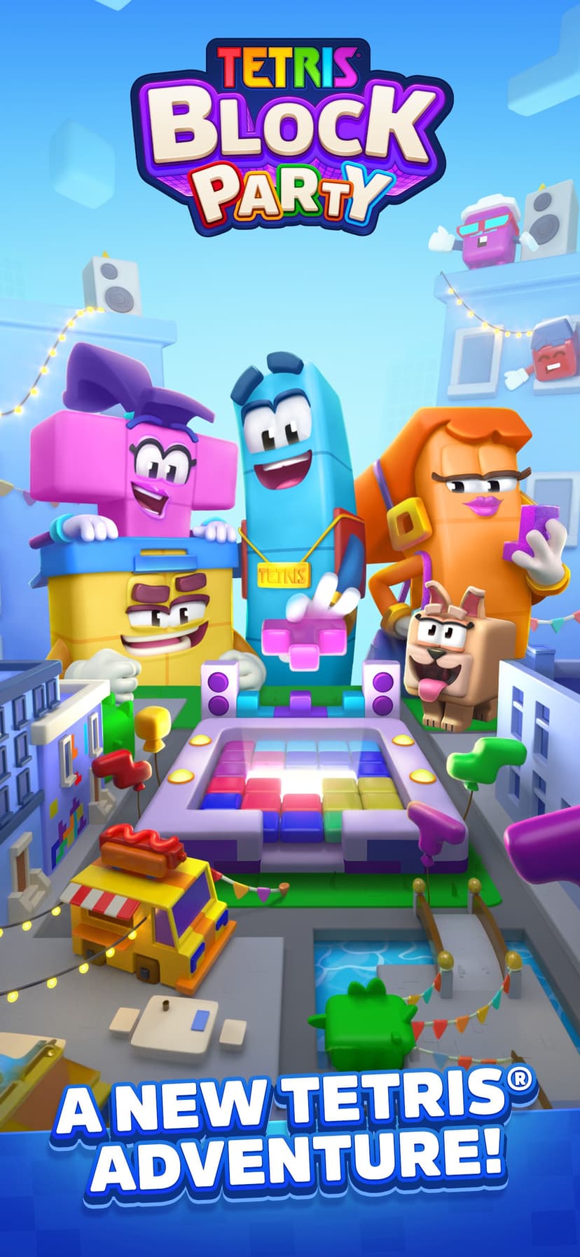 Tetris® Block Party screenshot 1 - screenshot