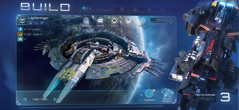 Nova Empire: Space Wars MMO screenshot 3 - screenshot
