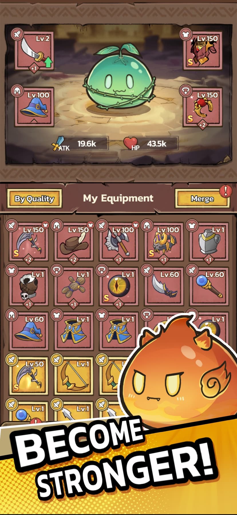 Slime Castle: Idle TD RTS Game screenshot 3 - screenshot