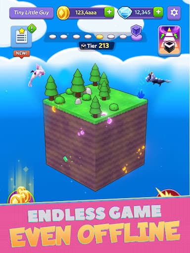 Tiny Worlds: Dragon Idle games screenshot 15 - screenshot