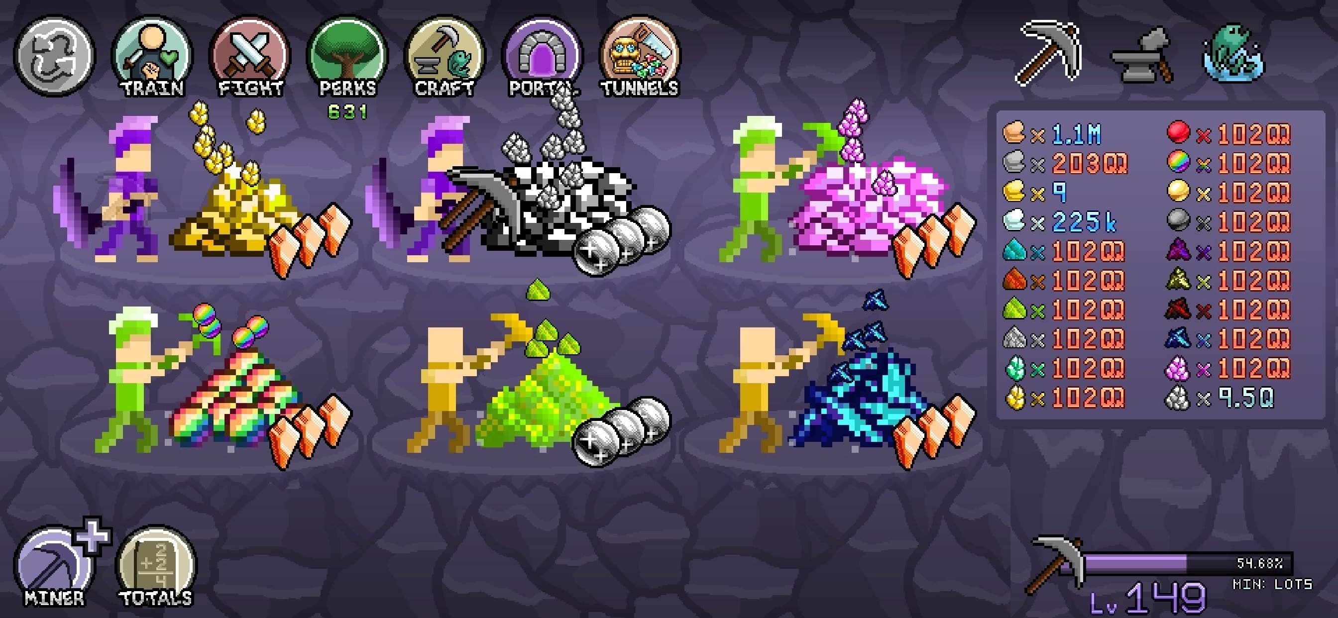 Idle Skilling screenshot 1 - screenshot