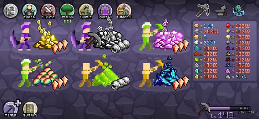 Idle Skilling screenshot 1 - screenshot