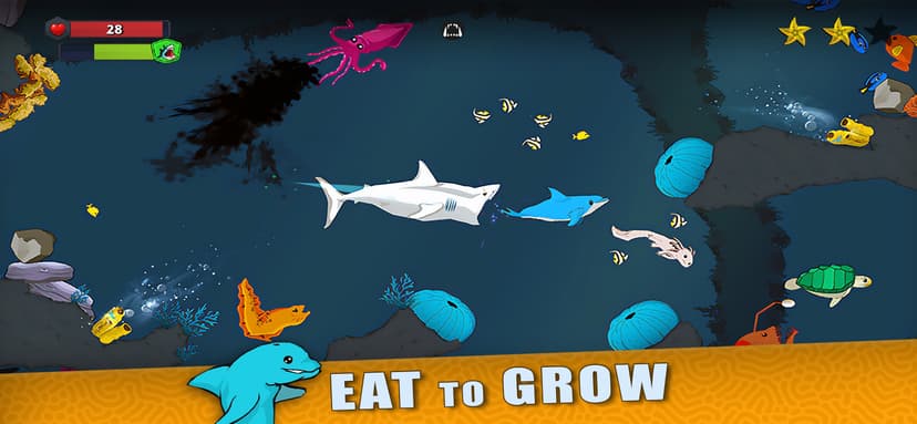 Fish Royale - Shark World Game screenshot 3 - screenshot