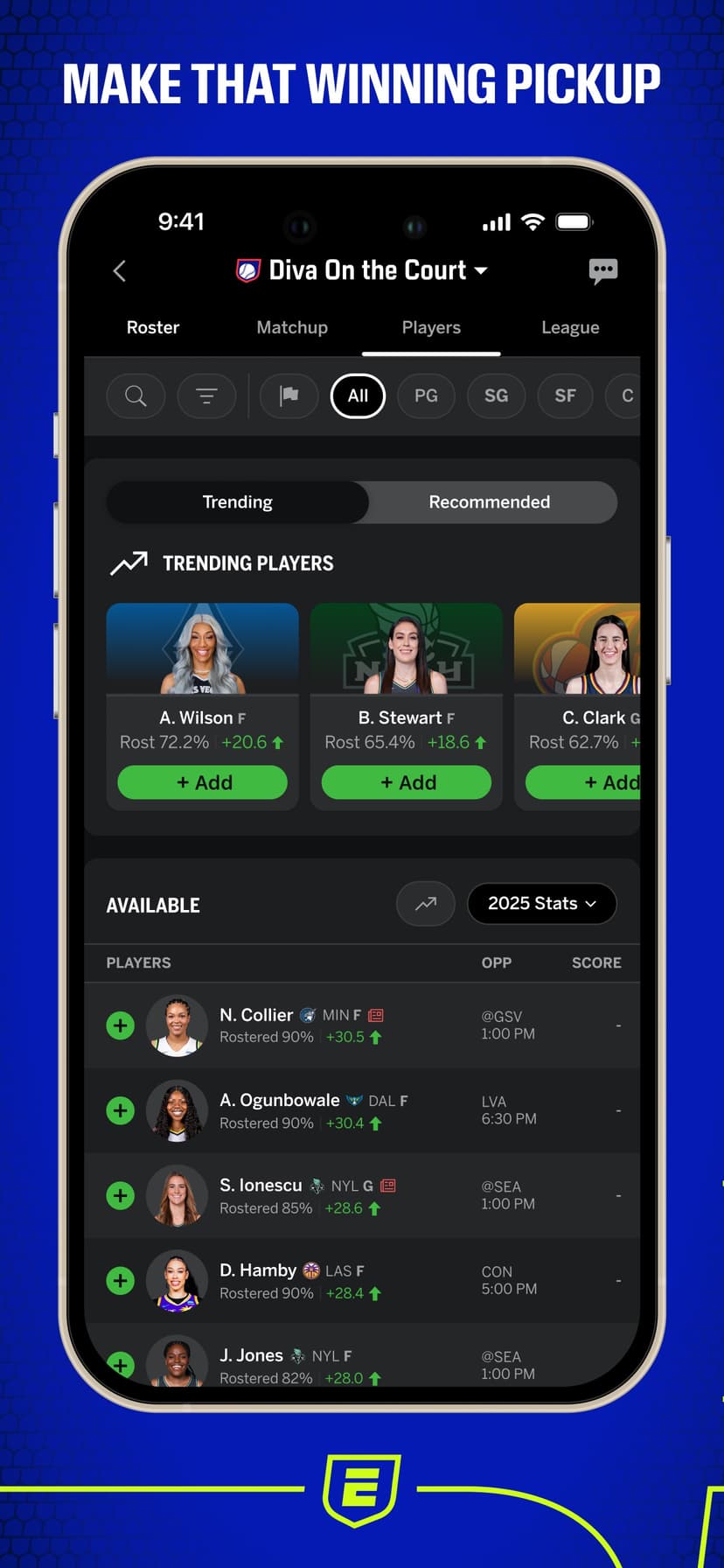 ESPN Fantasy Sports & More screenshot 4 - screenshot