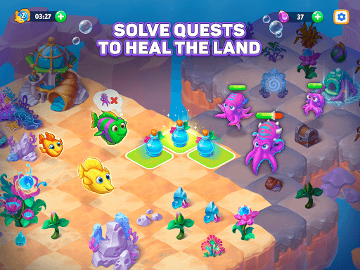 Sea Merge: Fish & Merging Game screenshot 14 - screenshot