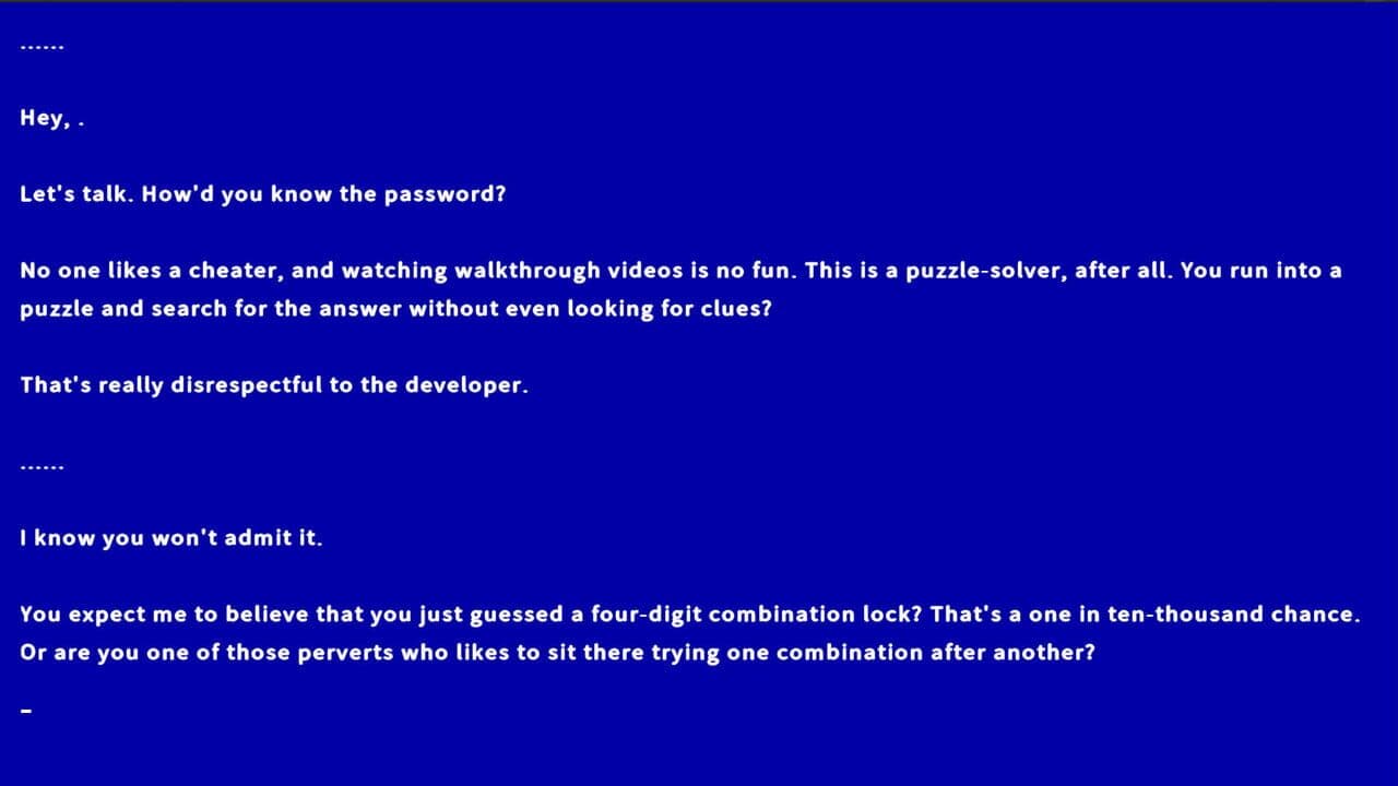 Null - screenshot