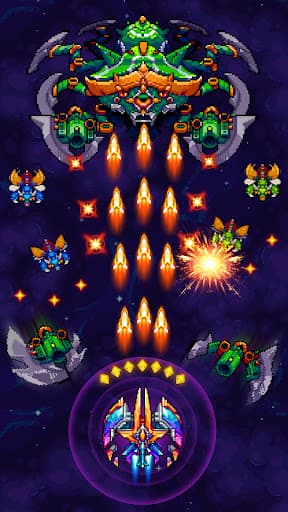 Galaxiga: Galaxy Arcade Game screenshot 1 - screenshot