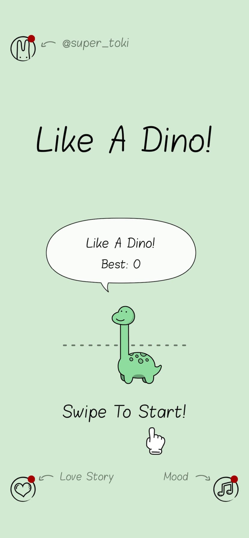 Like A Dino! screenshot 1 - screenshot