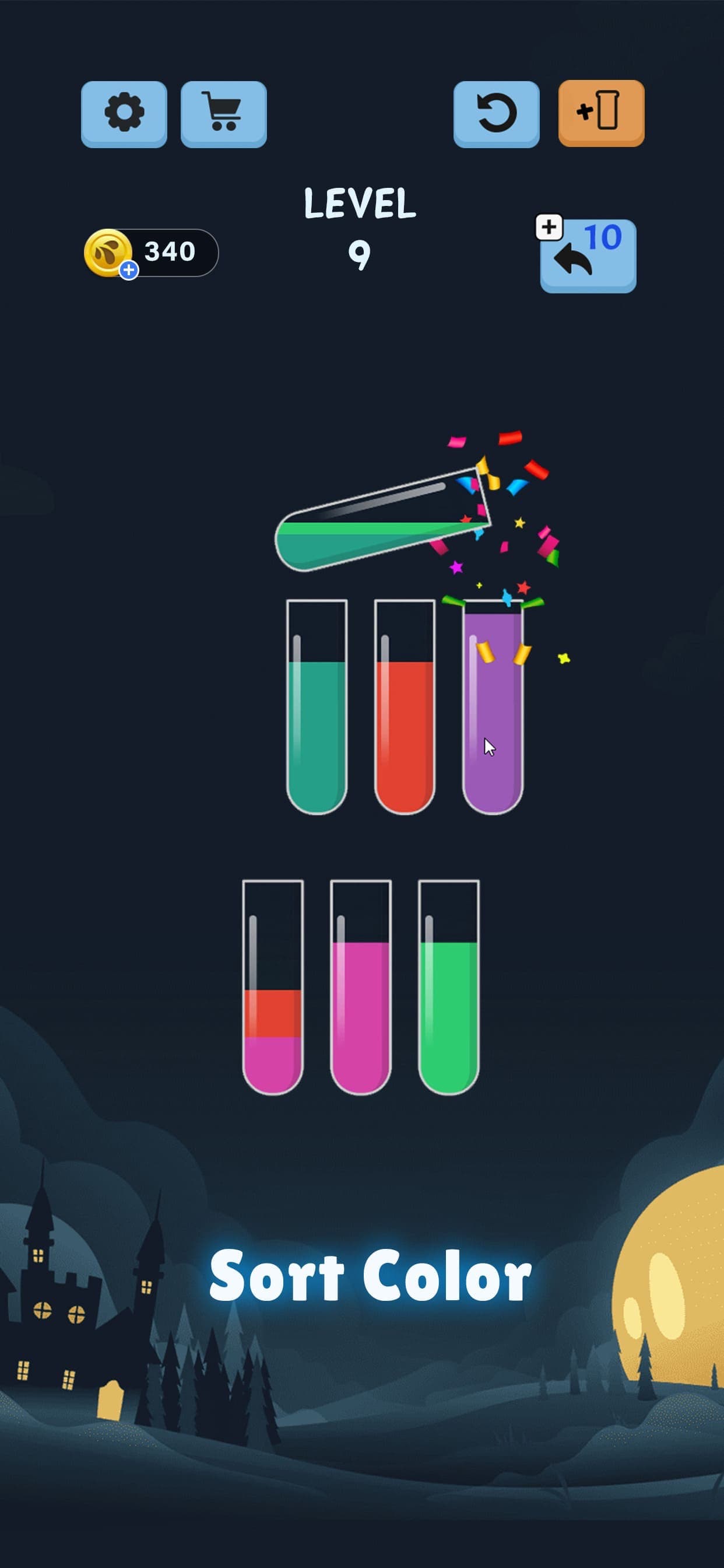 Water Color Sort screenshot 1 - screenshot