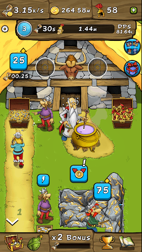 Idle Asterix screenshot 1 - screenshot