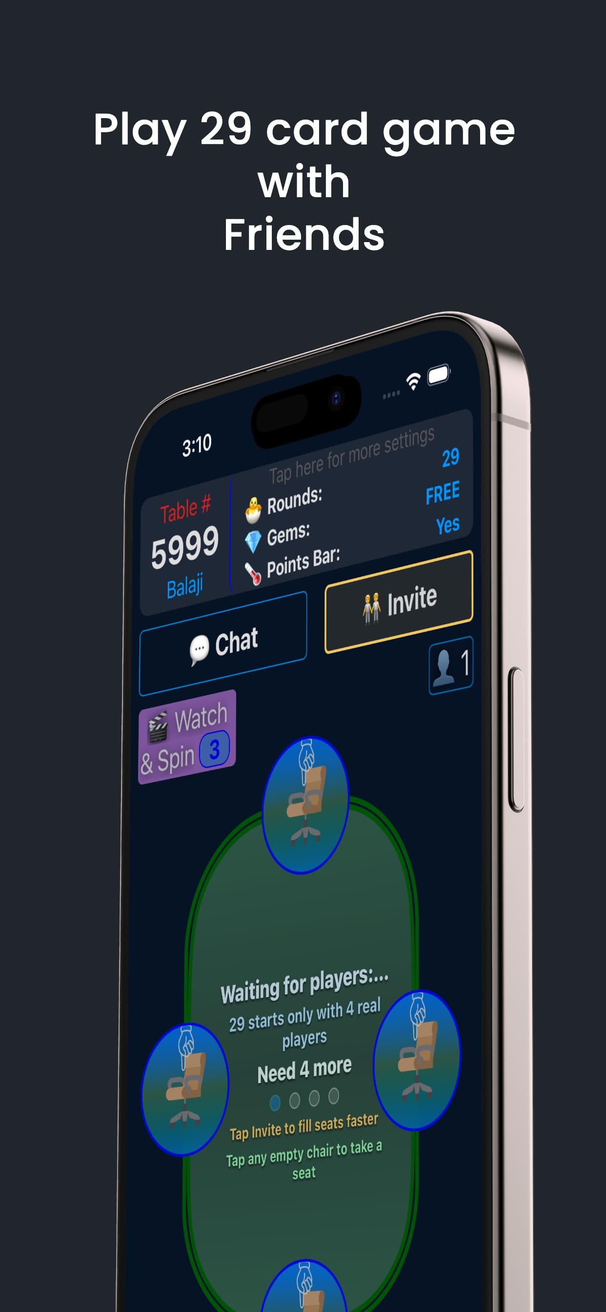 Play 29 Live - 29 Card Game screenshot 2 - screenshot