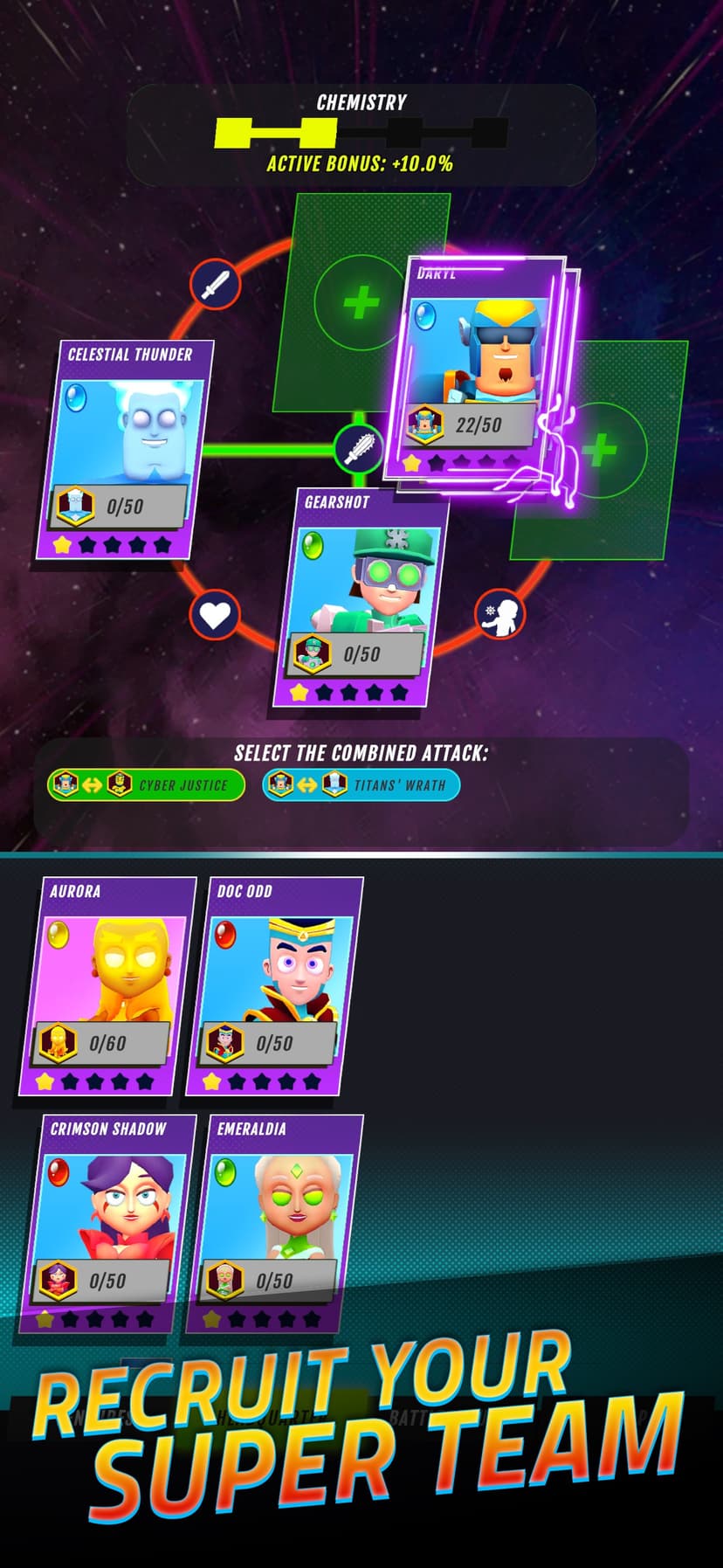 Superhero Idle: Strike League screenshot 1 - screenshot