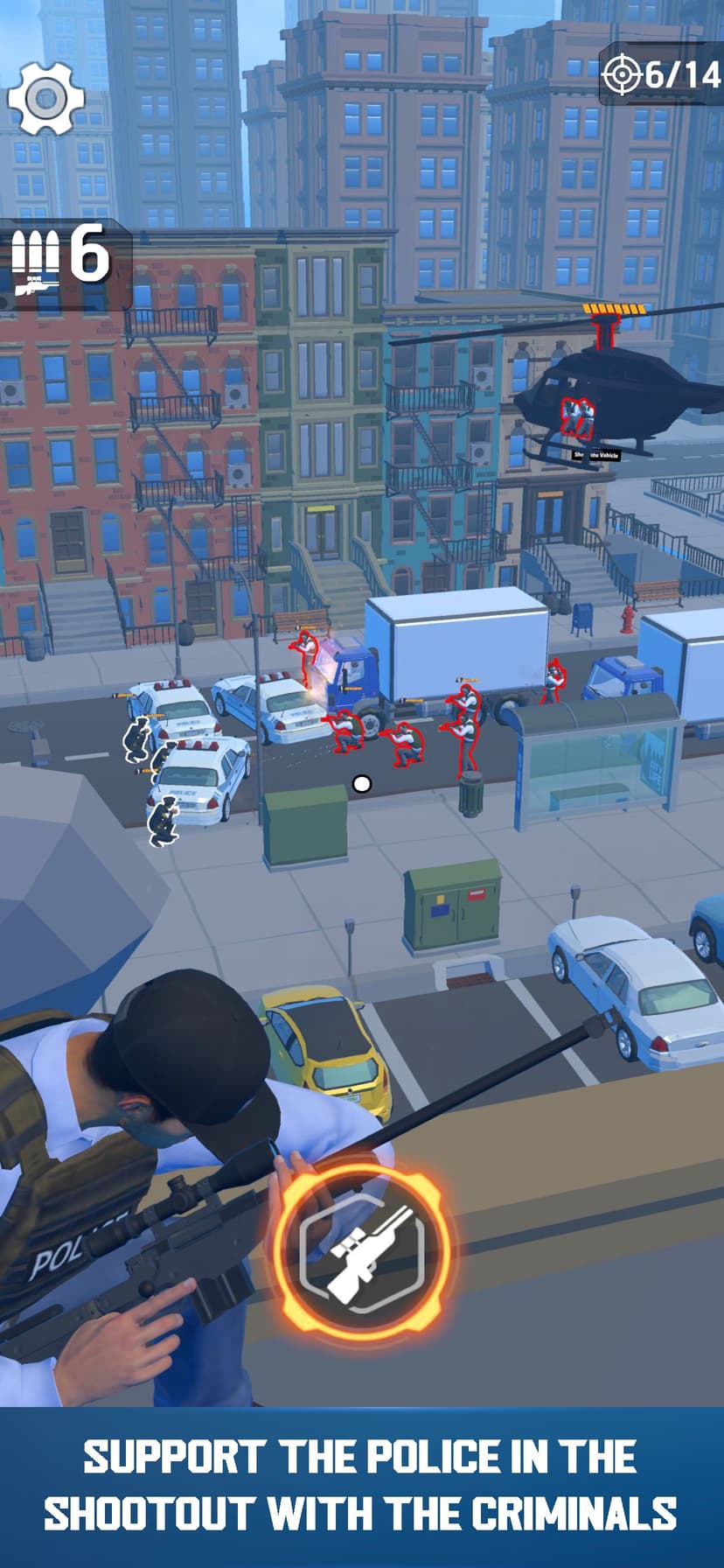 Cop Pursuit: Gun Shooting screenshot 4 - screenshot