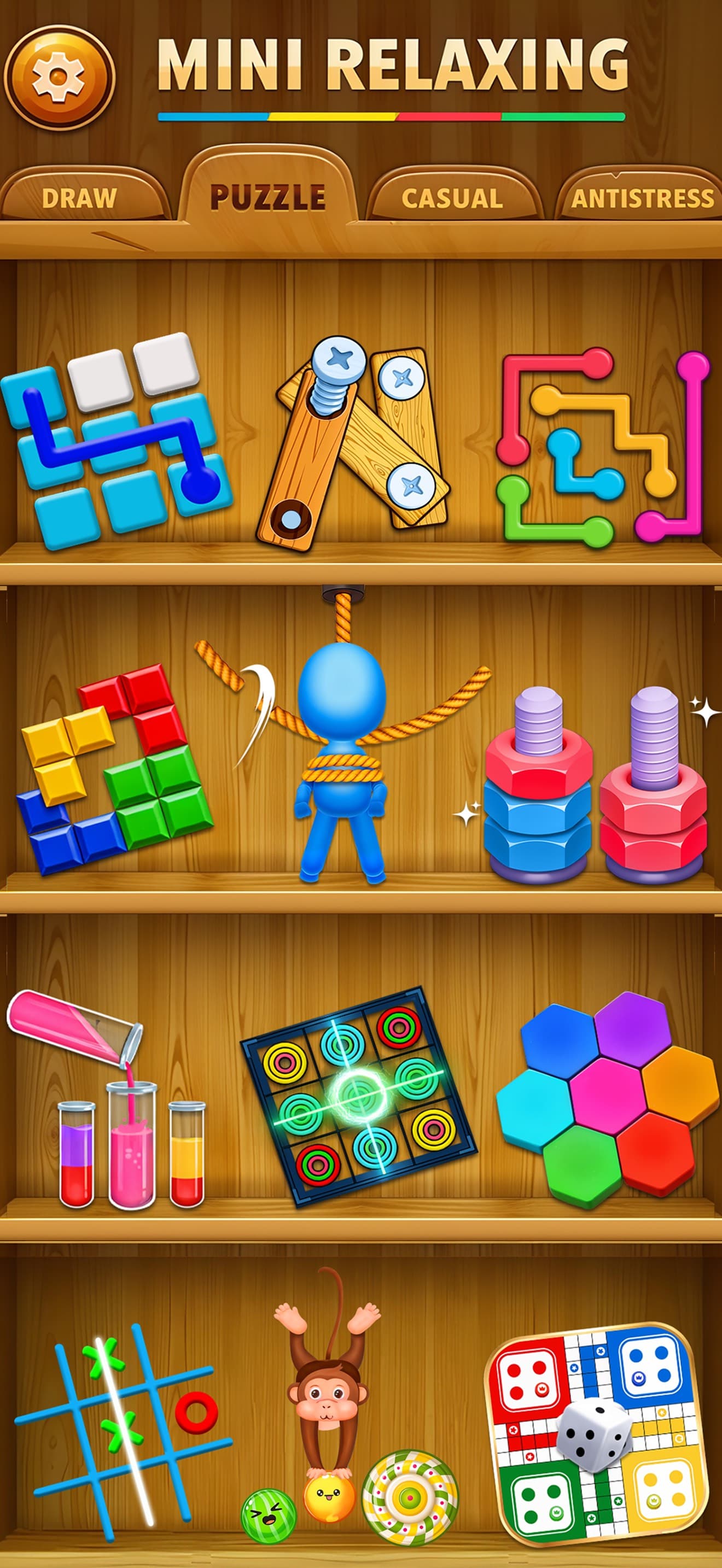 Mini Antistress Relaxing Games screenshot 3 - screenshot