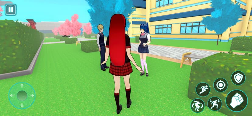 Anime Games: High School Girl screenshot 3 - screenshot