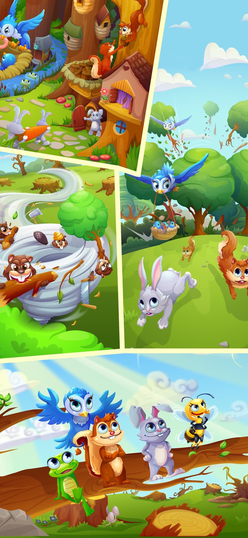 Forest Rescue: Match 3 Puzzle screenshot 4 - screenshot