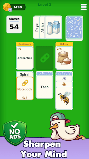 Solitaire Word Associations screenshot 1 - screenshot