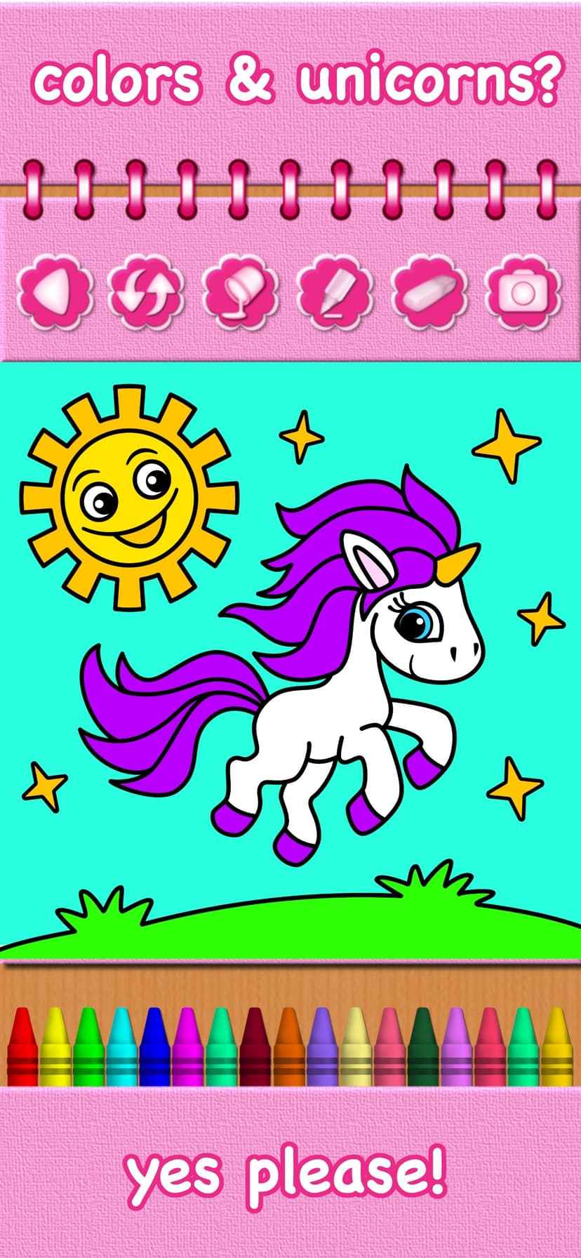 Unicorn Coloring Pony Games screenshot 5 - screenshot