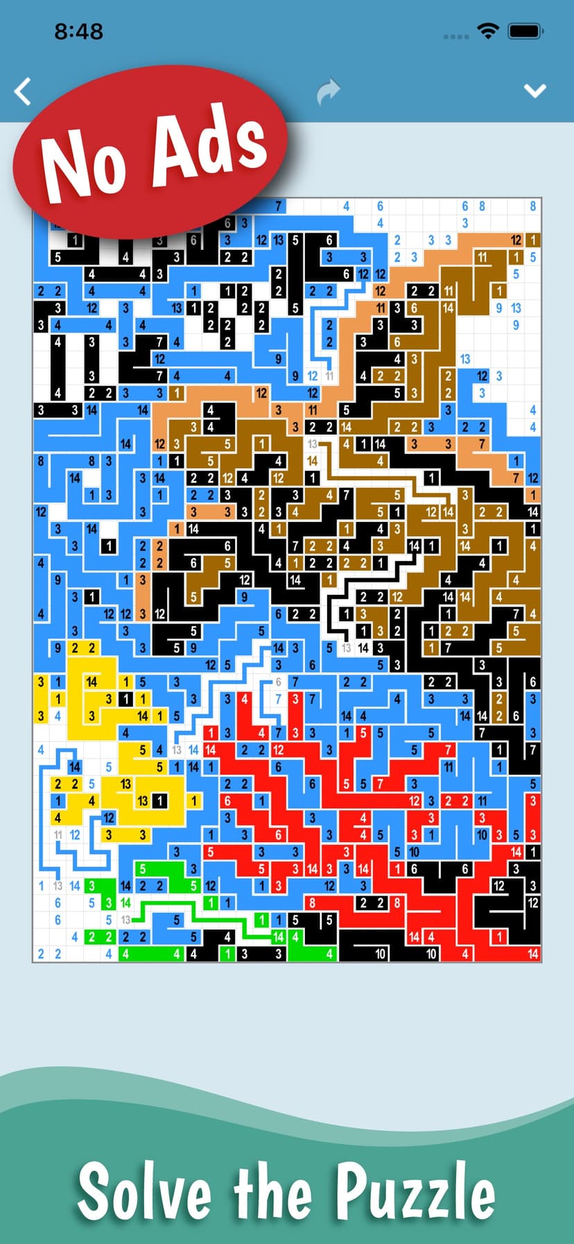 Link-a-Pix: Nonogram Links screenshot 1 - screenshot