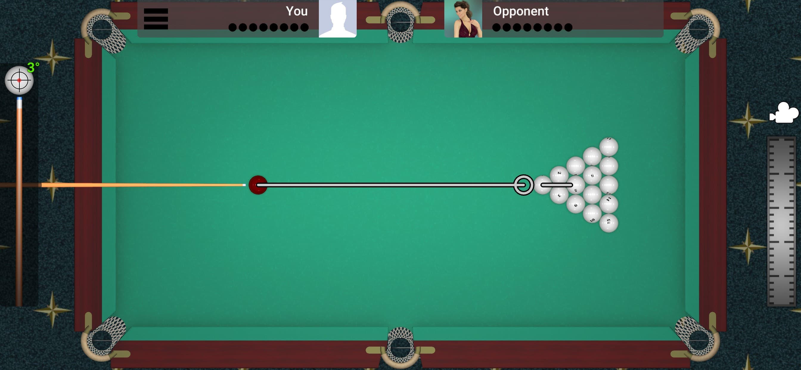 Pyramid Billiard screenshot 3 - screenshot