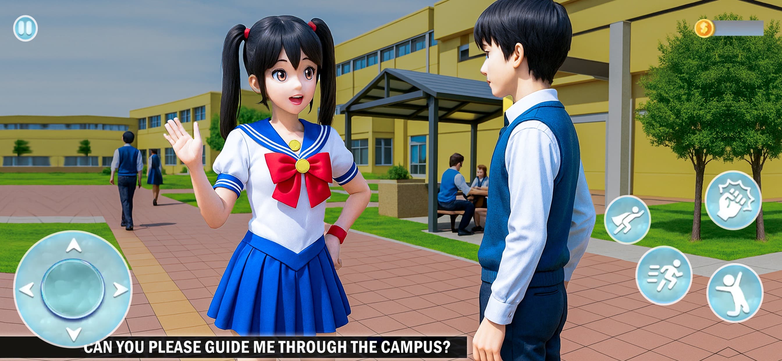 Love Story High School Days 3D screenshot 4 - screenshot