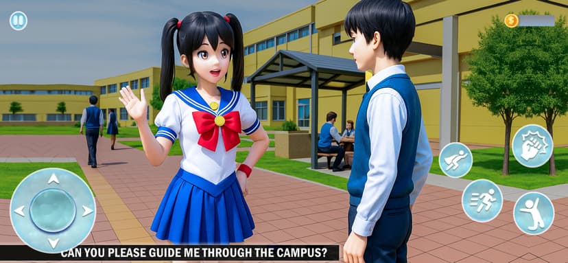 Love Story High School Days 3D screenshot 4 - screenshot