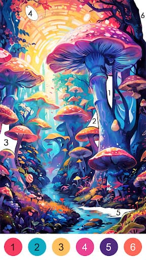 Fantasy Color-Paint By Number screenshot 24 - screenshot