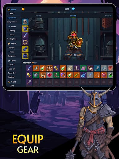 Warshovel: Idle RPG screenshot 18 - screenshot