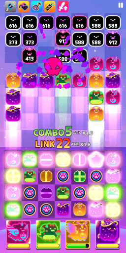 Cats Link - Puzzle Defense screenshot 3 - screenshot