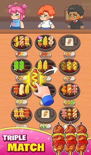 BBQ Skewer Sort: Food Lover screenshot 3 - screenshot