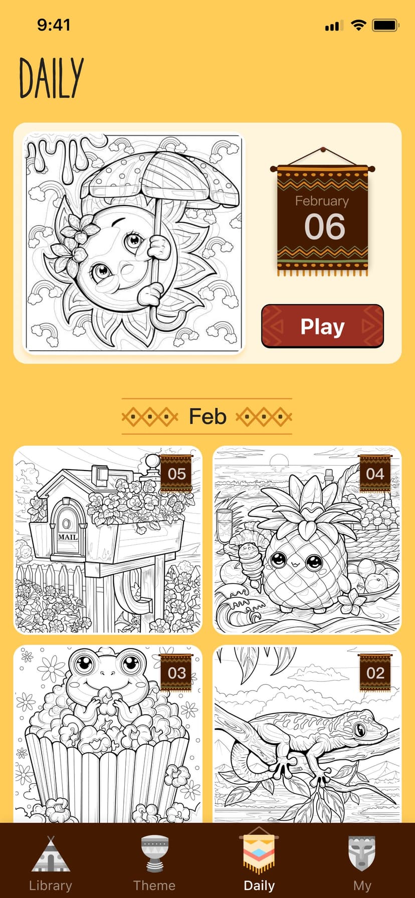 Ebony Story Color By Number screenshot 9 - screenshot